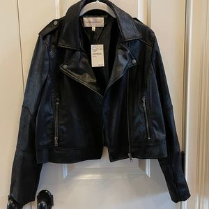 NWT Faux Suede Jacket